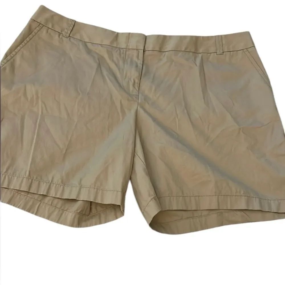 J Crew chino Classic Tan Women's Shorts 16